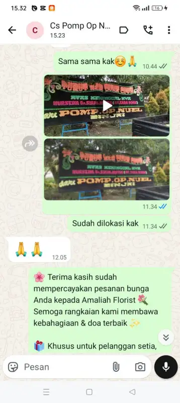 Testimonial Papan duka BUTON SELATAN